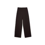 DeFacto Straight Wide Düz Paça Pantolon, 3XL, G9151AX26SP, Kahve-BN340, Kadın