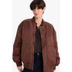 DeFacto Su Geçirmez Bomber Mont Kahve, S, G0774AX26SP, Kahve-BN530, Kadın