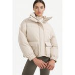 Defacto Su Geçirmez Oversize Fit Çıtçıtlı Şişme Bej Kadın Mont E9266ax/bg779 Bej