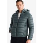 Defacto Su Geçirmez Slim Fit Dar Kesim Kapüşonlu Fermuarlı Şişme Mont N4661az25augn1019 Yeşil