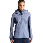 DeFacto Su İtici Kapüşonlu Softshell Mont, M, G0237AX26SP, İndigo-IN50, Kadın