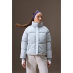 DeFacto Su İtici Regular Fit Dik Yaka Reglan Kol Kışlık Şişme Mont, XS, Regular Fit Dik Yaka Reglan Kol Kışlık Şişme Mont, Gri, Kadın