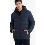 DeFacto Su İtici Slim Fit Dar Kesim Astarlı Kapüşonlu Fermuarlı Cepli Dolgulu Mont R0216AZ25AU - Lacivert-NV64