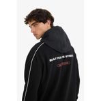 DeFacto Sweatshirt, S, 26K801000939_D801007, Siyah, erkek