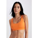 DeFacto T5226AZ23SMBK81 Siyah Fall in Love Regular Fit Bayan Bikini Üstü