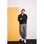 DeFacto Tailored Fit Düz Paça Kumaş Pantolon, 34, B8577AX26SP, Gri-GR377, Erkek