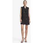 DeFacto Tailored Fit Kolsuz Mini Elbise D4186AX25AU - 36 - Siyah-BK81
