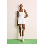 DeFacto Tenis Elbisesi Beyaz, L, E3588AX25SM, Beyaz-WT34, Kadın