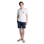 DeFacto Tom & Jerry Regular Fit Kısa Kollu 2'li Pijama Takımı, XL, H2607AX26SP, Lacivert-NV135, erkek