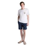 DeFacto Tom & Jerry Regular Fit Kısa Kollu Pijama Takımı, M, H2607AX26SP, Lacivert-NV135, erkek