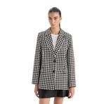 DeFacto Tweed Blazer Ceket Siyah, 38, V2814AZ24AU, Siyah-BK81, Kadın