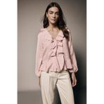 Defacto Volanlı Modal Bluz G1971ax26spbr86 Pembe-br86