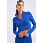 DeFacto W0343AZ22WN Fit Slim Fit Yarım Balıkçı Yaka Uzun Kollu Tişört