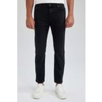 DeFacto W6868AZ23AU NM40 Sergio Regular Fit Normal Kalıp Normal Bel Boru Paça Erkek Jean Pantolon