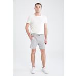 DeFacto W7965AZ22SM Slim Fit Cep Detaylı Geri Dönüşümlü Şort