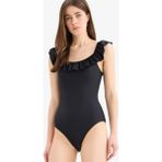 DeFacto W9117AZ25SM - Siyah-BK81 Regular Fit Kadın Mayo