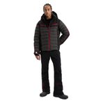Defacto Warmtech Fermuarlı Düz Paça Softshell Kayak Pantolonu, Siyah, XL