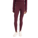 DeFacto Warmtech Toparlayıcı Yüksek Bel İçi Yumuşak Tüylü Beli Saran Basıc Sporcu Tayt, 2XL, W8206AZ25AU, Bordo-BR171, Kadın