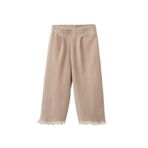 DeFacto Wide Baggy Fit Fitilli Kadife Pantolon Kız Bebek, 2-3 Yaş, G6878A525CW, Haki-KH38, Kız bebek