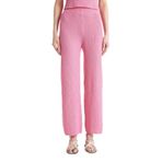 DeFacto Wide Leg Basıc Pantolon, S, D2819AX24HS, Pembe-PN278, Kadın