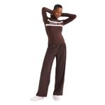 DeFacto Wide Leg Bilek Boy Sporcu Pantolon Kahve, M, F8232AX26SP, Kahve-BN490, Kadın