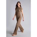 DeFacto Wide Leg Bürümcük Pantolon Kahve, 2XL, D3570AX26SM, Kahve-BN229, Kadın