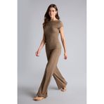 DeFacto Wide Leg Bürümcük Pantolon Kahve, S, D3570AX26SM, Kahve-BN229, Kadın