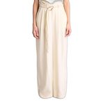 DeFacto Wide Leg Cepli Yüksek Bel Geniş Paça Pantolon, 38, H0886AX26SM, Sarı-YL504, Kadın