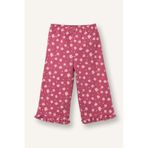 Defacto Wıde Leg Çiçekli Pantolon Kız Bebek G9387a526spbr123 Bordo-br123