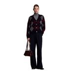 DeFacto Wide Leg Çift Cepli Yüksek Bel Düz Paça Pantolon, 42, G6702AX25AU, Lacivert-NV253, Kadın