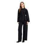 DeFacto Wide Leg Düz Paça Pantolon Antrasit, 2XL, G5323AX25AU, Antrasit-AR169, Kadın