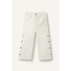 DeFacto Wıde Leg Fiyonk Nakışlı Gabardin Pantolon Kız Bebek G8150A526SP
