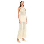 DeFacto Wide Leg Geniş Paça Ajur Triko Pantolon Ekru, M, F3777AX25SM, Ekru-ER105, Kadın