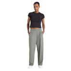 DeFacto Wide Leg Geniş Paça Cepli Standart Boy Premium Sporcu Pantolon, S, E2542AX25SM, Haki-KH512, Kadın