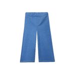 DeFacto Wide Leg Jean Görünümlü Pantolon Kız Bebek, 18-24 AY, F3780A525AU, Mavi-BE394, Kız bebek
