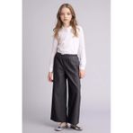 Defacto Wıde Leg Jean Görünümlü Pantolon Kız Çocuk G6814a826smbk27 Siyah-bk27