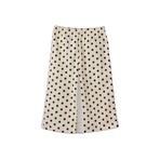 DeFacto Wide Leg Krinkıl Puantiyeli Pantolon Kız Bebek, 12-18 AY, H4275A526SM, Ekru-ER117, Kız bebek