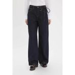 DeFacto Wide Leg Mavi - Siyah Kadın Jean Pantolon E5707Ax/Nm82