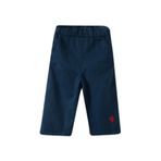 DeFacto Wide Leg Nakışlı Geniş Paça Gabardin Pantolon Kız Bebek, 5/6 Yaş (116cm), H4729A526SM, Lacivert, Kız bebek