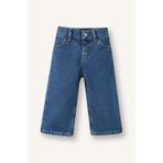 Defacto Wıde Leg Pamuklu Pantolon Kız Bebek H2200a526hsnm34 Mavi-nm34
