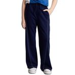 DeFacto Wide Leg Pantolon Kız Çocuk Lacivert, 9-10 Yaş, G8457A826SM, Lacivert-NV251, Kız çocuk