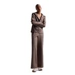 DeFacto Wide Leg Skuba Dalgıç Kumaş Sporcu Pantolon, S, G1185AX26SP, Kahve-BN576, Kadın