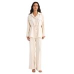 DeFacto Wide Leg Tencel Kumaş Palazzo Pantolon Cepli Yüksek Bel Uzun Geniş Paça, 38, E8502AX25SM, Bej-BG722, Kadın
