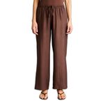 DeFacto Wide Leg Yüksek Bel Kahverengi Pantolon, 36, H7987AX26SM, Kahve, Kadın