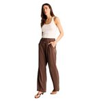 DeFacto Wide Leg Yüksek Bel Modal Pantolon, 42, E8235AX26SM, Kahve-BN151, Kadın