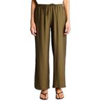 DeFacto Wide Leg Yüksek Bel Pantolon, 38, H7987AX26SM, Haki, Kadın