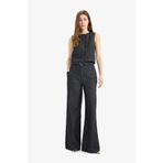 DeFacto Wide Leg Yüksek Bel Uzun Jean Pantolon, 32, E5794AX25SP, Mavi, Kadın