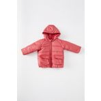 DeFacto X5190A222WN Kız Bebek Regular Fit Cepli Mikro Pelüş Astar Mont