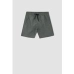 DeFacto Y8954AZ22HS Regular Fit Minimal Desenli Kısa Boy Yüzme Şortu