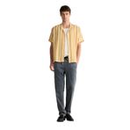 DeFacto Yazlık Wide Leg Geniş Kalıp Beli Lastikli Geniş Paça Jean Kar Yıkamalı Pantolon, 30, F3904AX25SM, İndigo-NM83, Erkek
